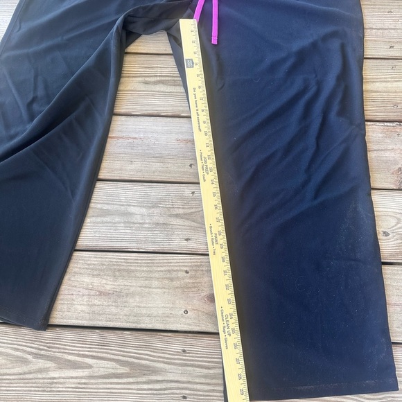 Kim Rogers Black and purple athletic pants size 3X - Picture 6 of 8